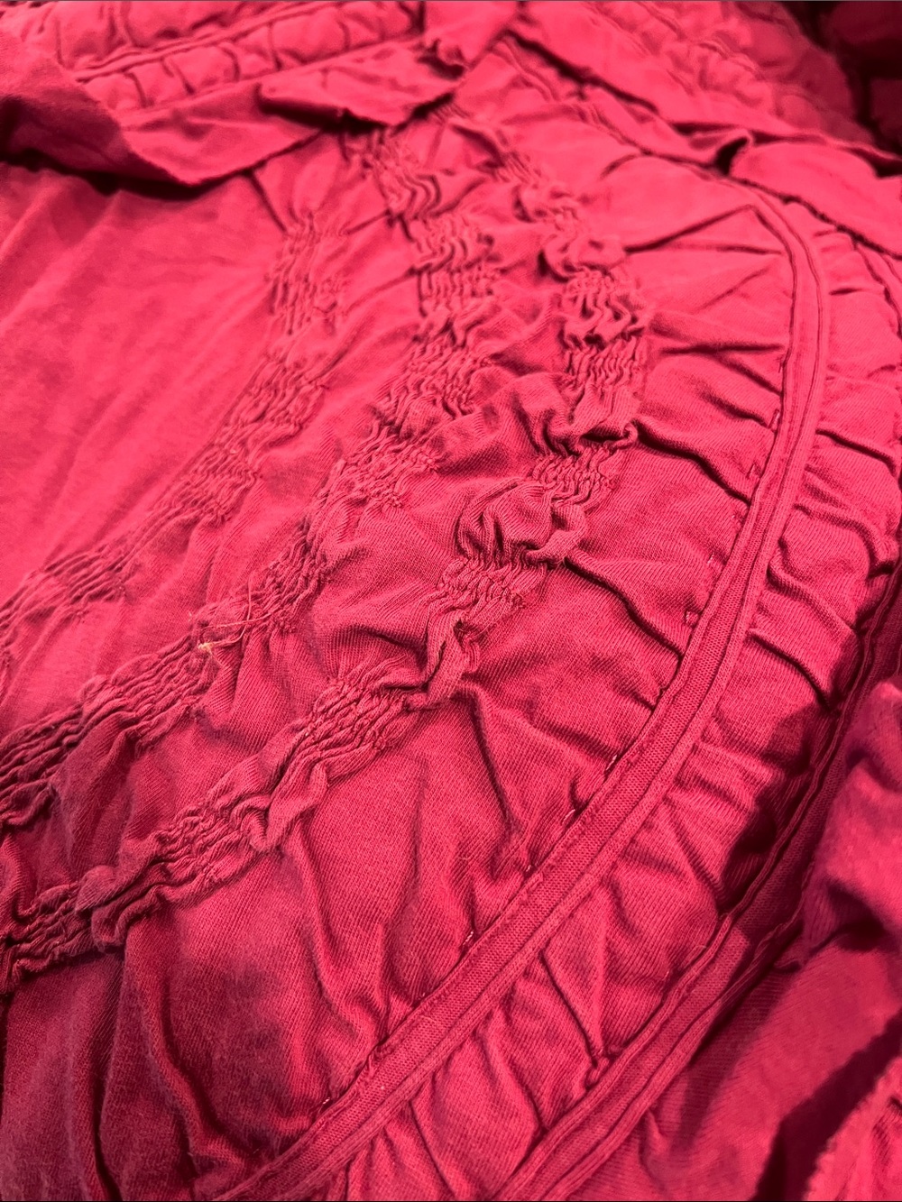 Anthropologie Rivulets King Quilt - Picture 5 of 6